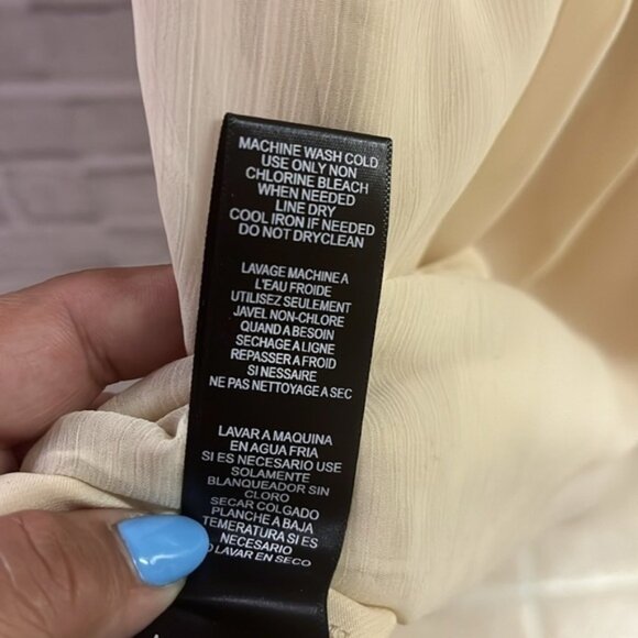 Max and Cleo by BCBG size 2 sleeveless cocktailwedding chiffon - Picture 8 of 8